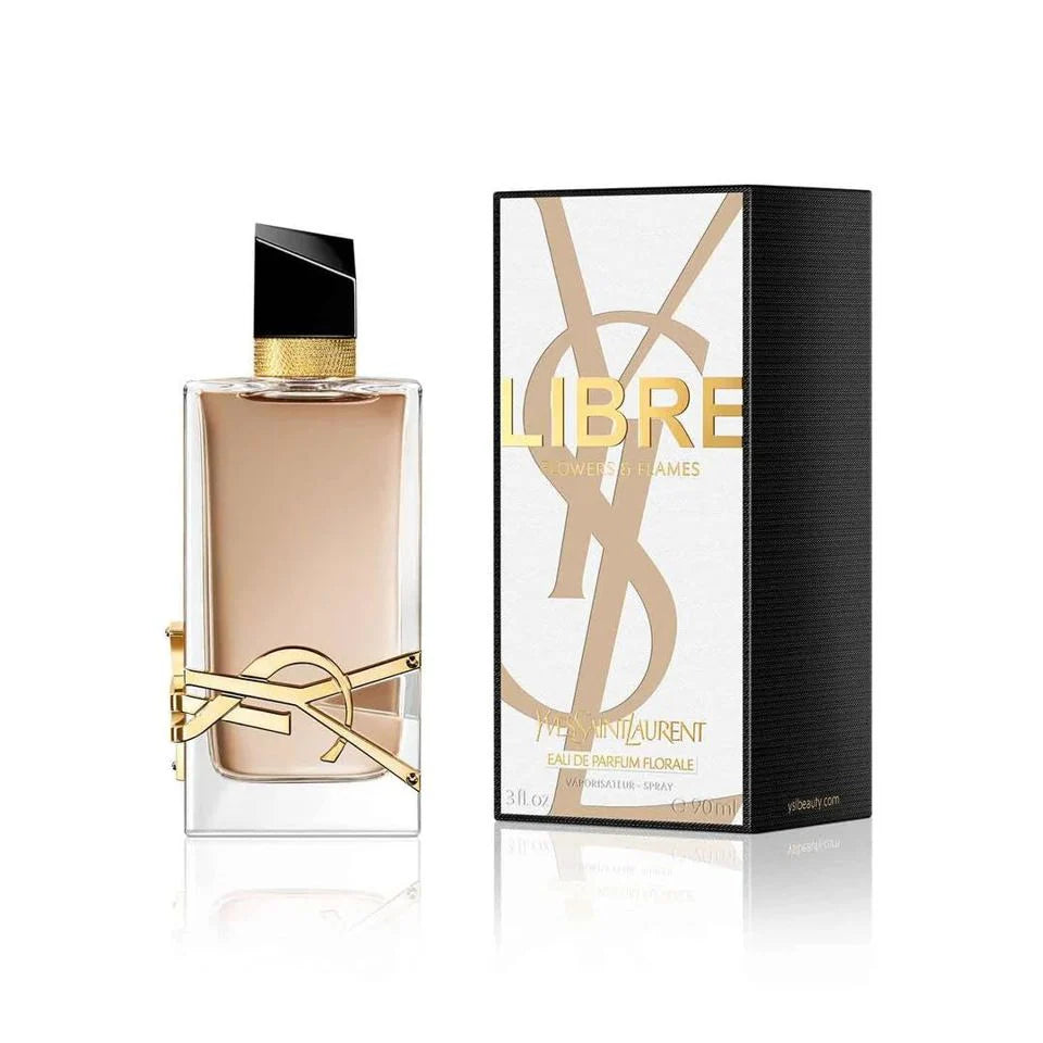 YSL LIBRE FLOWERS & FLAMES 3.0 Oz Eau De Parfum For Women